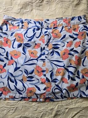 St. John's Bay Floral Skort